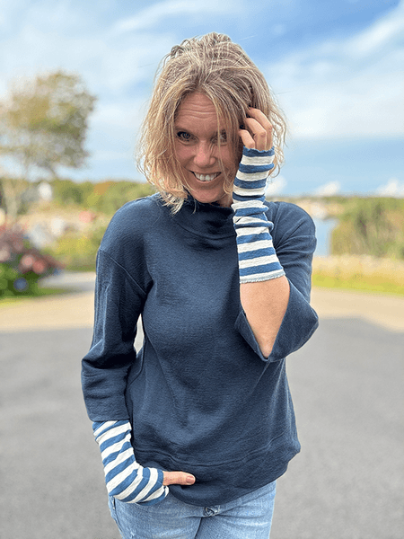 Hovedbilde 4051 Genser, Merino, Blue Mood