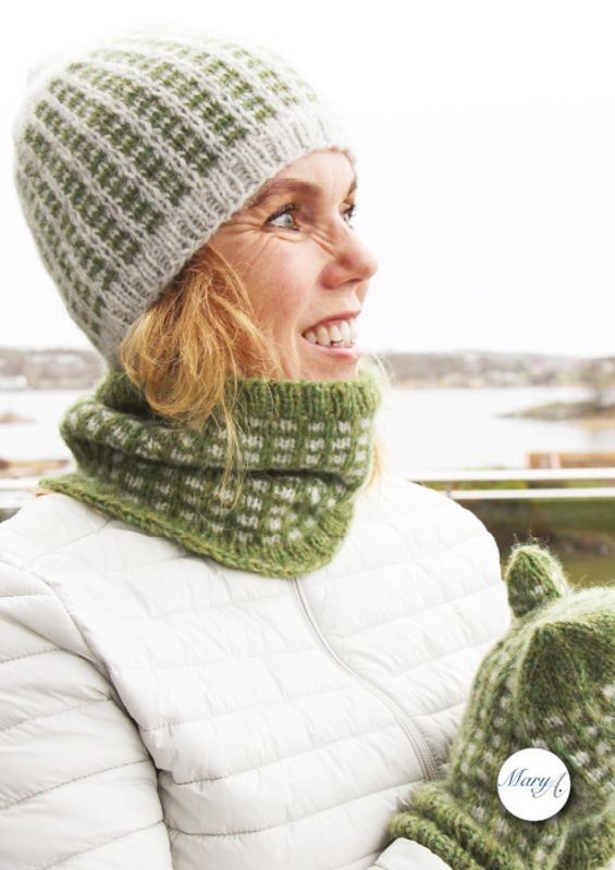 Bestemor-Lua, strikkeoppskrift