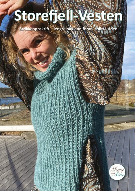 Hovedbilde Storefjell-Vesten, strikkeoppskrift
