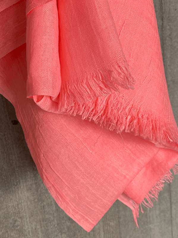 Ulrikke Skjerf, Bomull / Ull, Coral