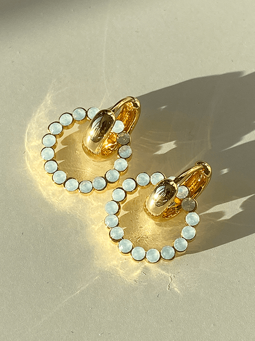 Hovedbilde Selma Ørepynt, Hvit