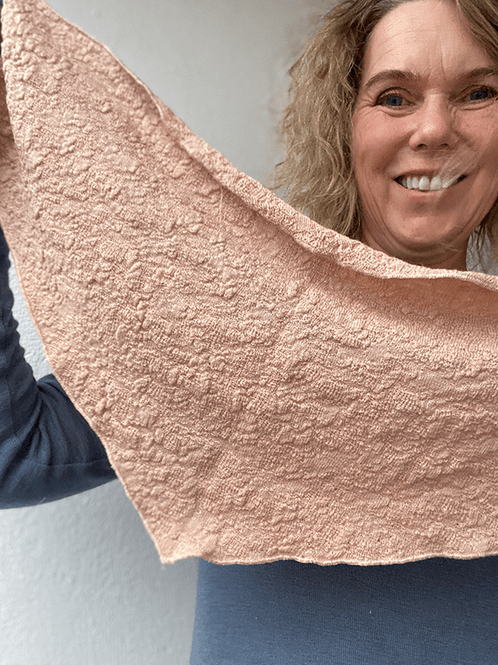 Hovedbilde 1505 TriangelSkjerf (S), Nude, Bubble Wool