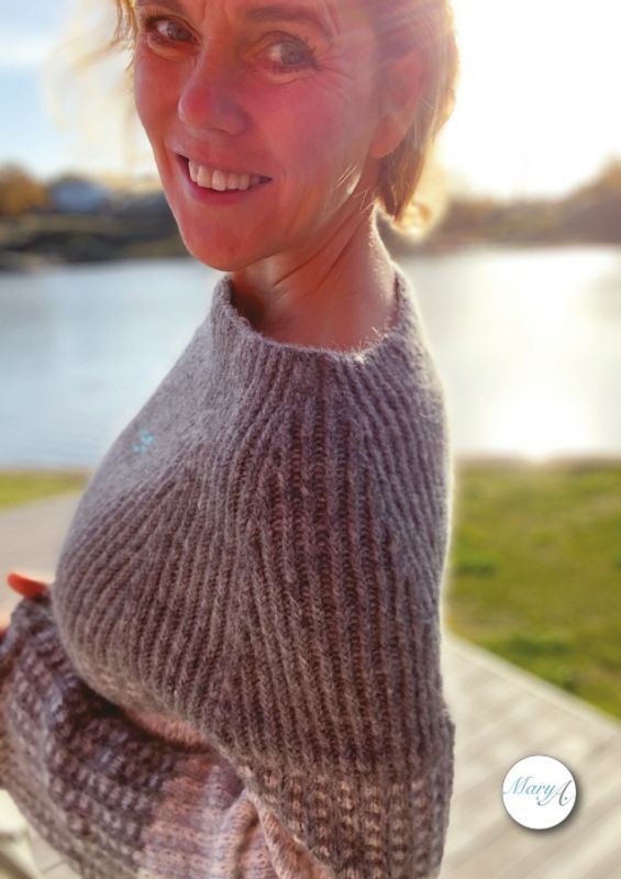 Neholmen-Genseren, strikkeoppskrift