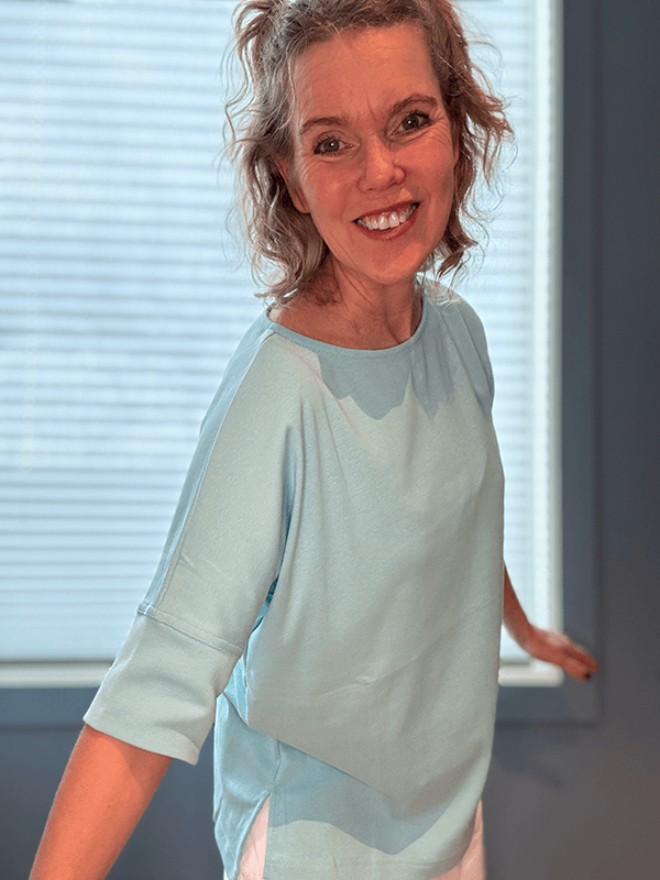 4309 T-Skjorte, Turqouise, Bomull