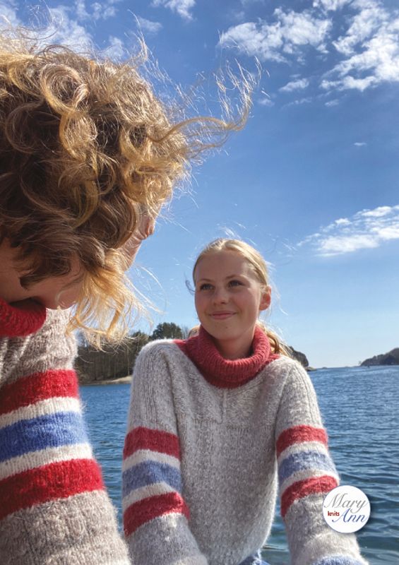 Marytim-genseren, strikkeoppskrift