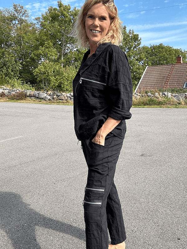 PreOrder: 4173 Bukse Smal, m eller u Glidelåsdetaljer, Bubble