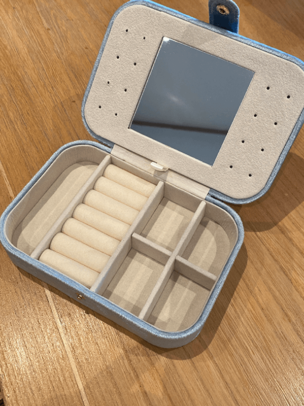 Smykkeskrin Medium, Lyseblå