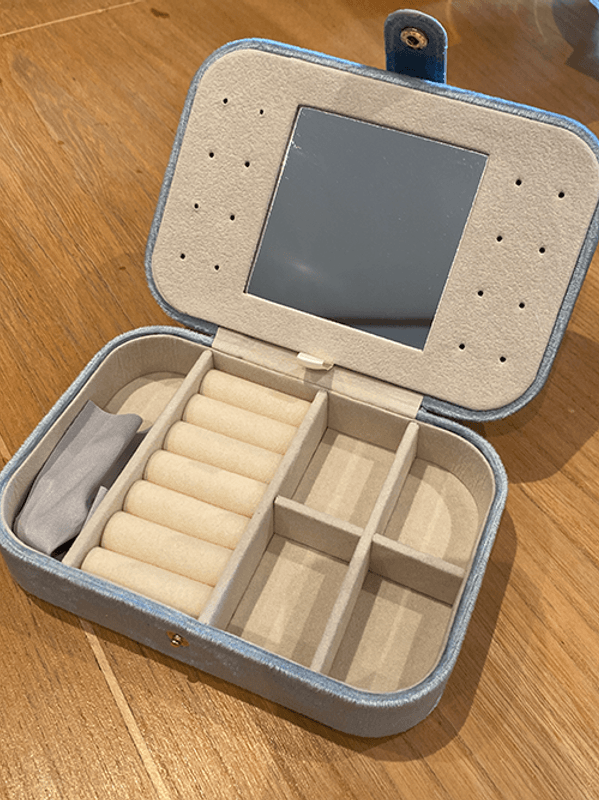 Smykkeskrin Medium, Lyseblå