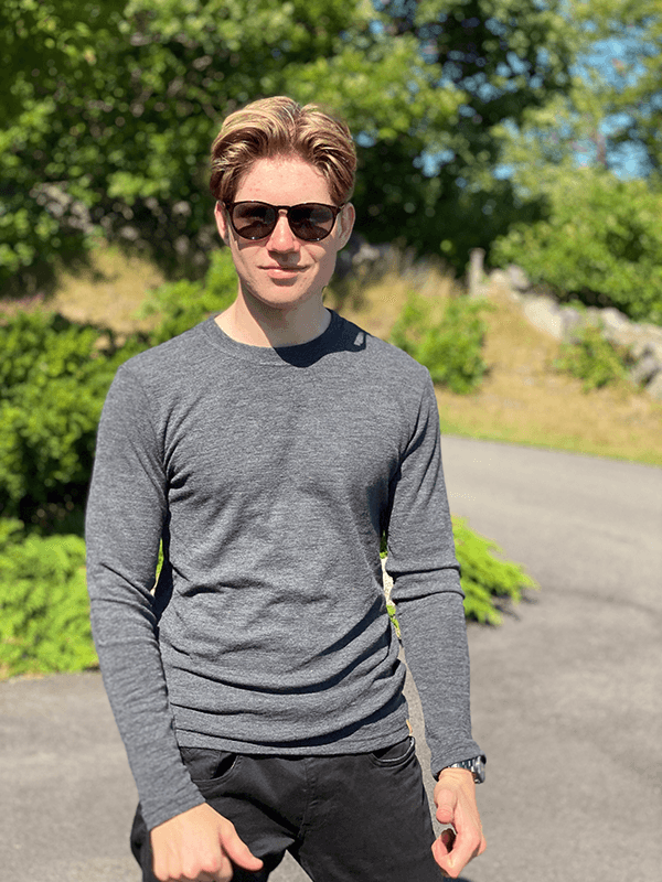 4030 RAM Genser R, Merino, Anthrasite Melange