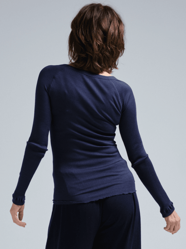 Silky Jade Genser, Silke, Navy