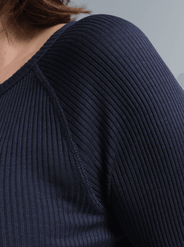 Silky Jade Genser, Silke, Navy