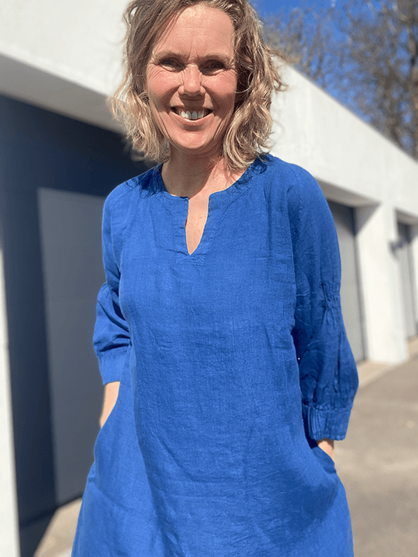 12029 Kjole, Uniform Blue, Lin Tynn