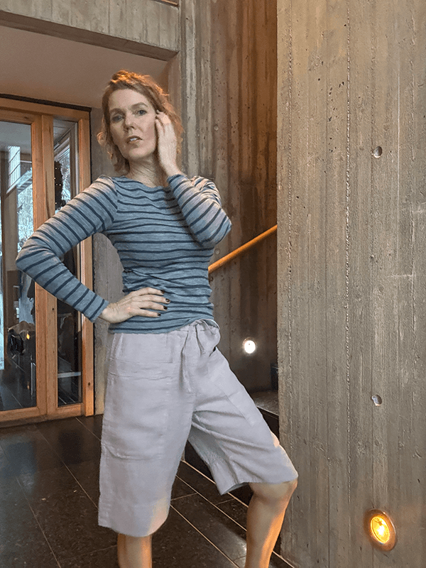 11030 Shorts, Blush, Lin