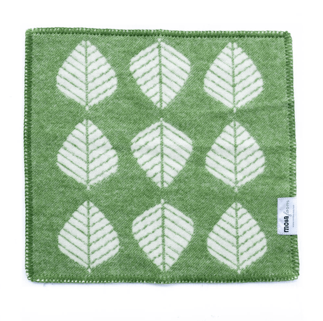 Hovedbilde Sitteunderlag Løv, Ull, Grønn