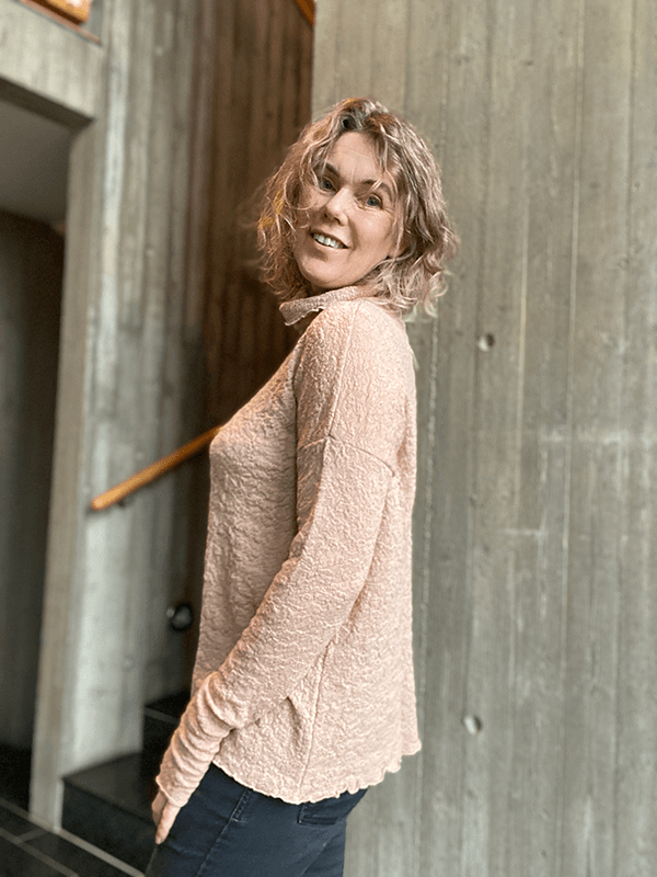 4501 Genser, Nude, Bubble Wool