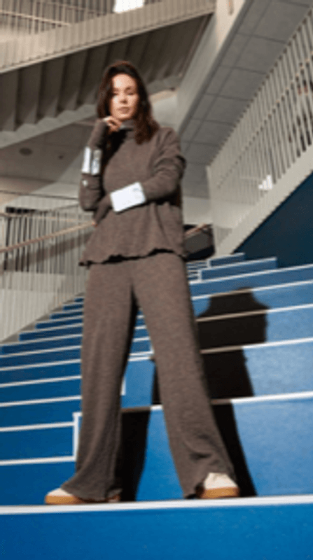 3501 Bukser, Earth Melange, Bubble Wool