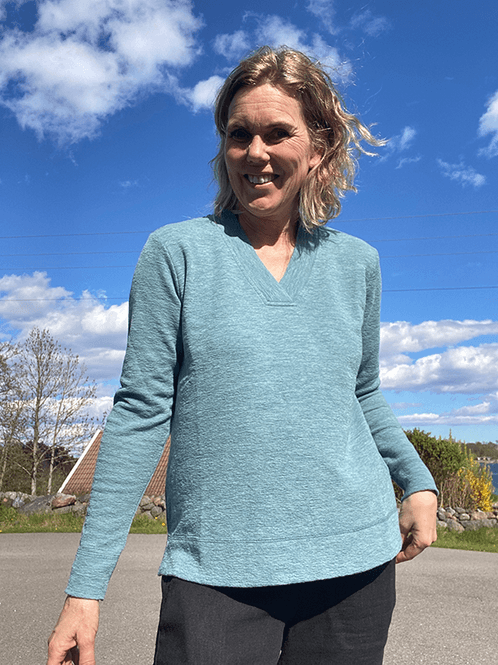 Hovedbilde 4067 Genser, Artic Melange, Merino