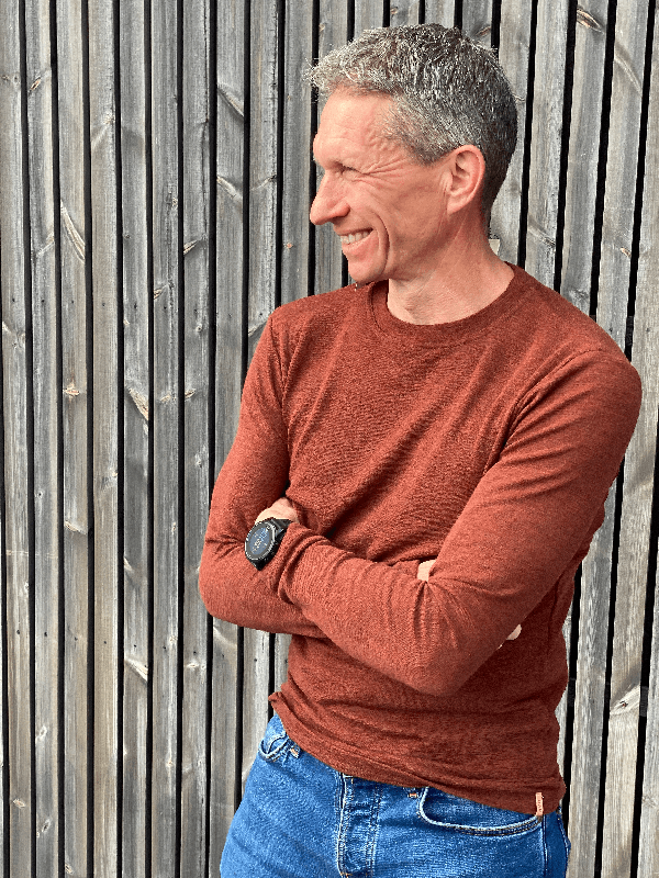 4030 RAM Genser R, Merino, RoseWood Melange