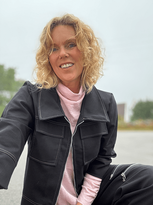 Hovedbilde 2142 Jakke Stretch, Black, Bomull