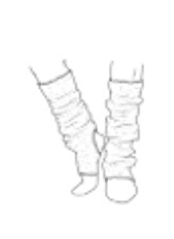 1502 LeggVarmere, Anthrasite Melange, Bubble Wool