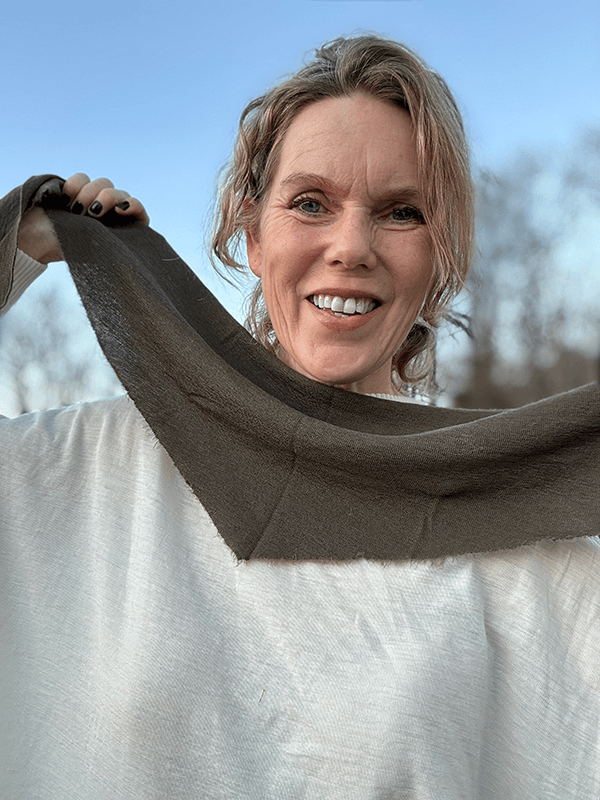 1040 TriangelSkjerf (S), Dark Olive, Merino