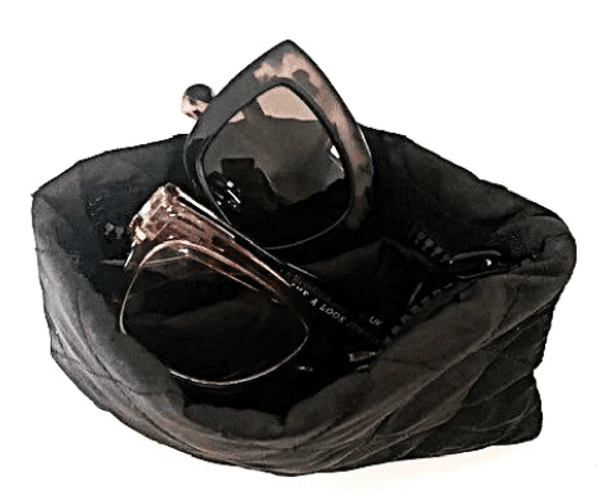 Brille-Etui / Pung, Modell 13, Black