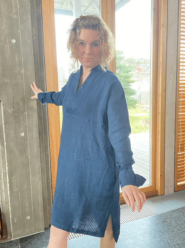 12030 Kjole, Midnight Blue, Lin Tynn