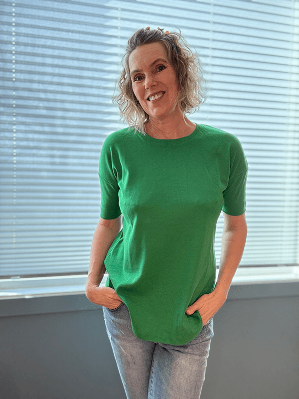 4305 T-Skjorte, Bright Green, Bomull