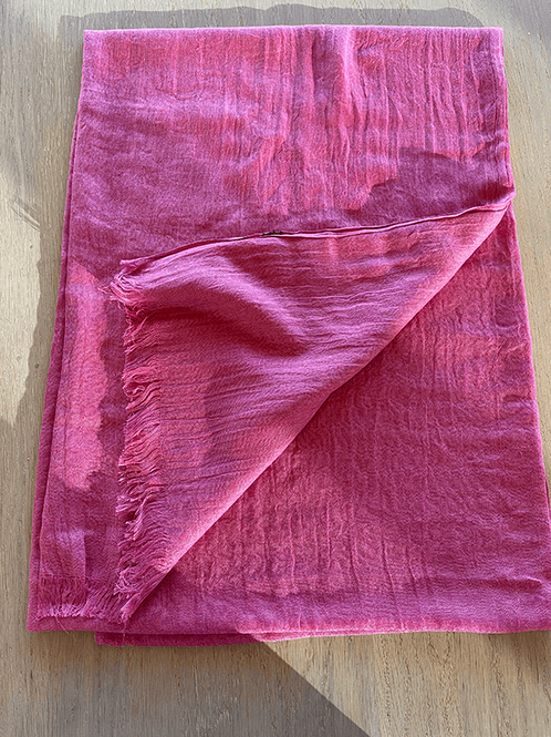 Hovedbilde Ulrikke Skjerf, Bomull / Modal, Fucsia