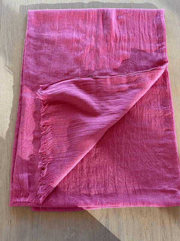 Ulrikke Skjerf, Bomull / Modal, Fucsia