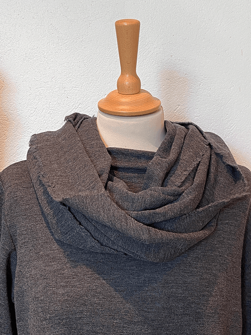 Hovedbilde 1013 TubeSkjerf, Anthrasite Melange, Merino