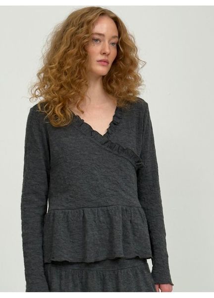 Hovedbilde PreOrder: 4509 Shirt Peplum, Bubble Wool