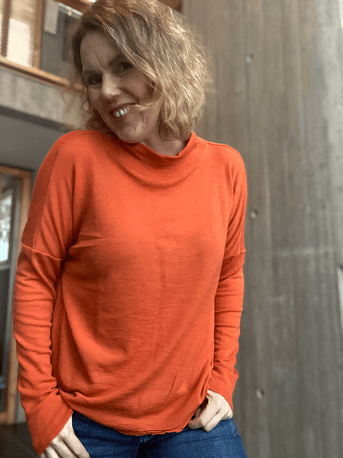 Hovedbilde 4025 Genser, Soft Orange, Merino