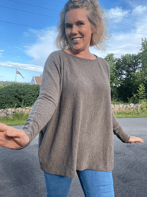 Hovedbilde 4046 Genser, Earth Melange, Merino