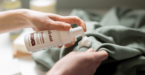 På Stell rengjøringsprodukter renseskum flekkfjerningsskum flekkfjerning universalsåpe lærbalsam impregnering