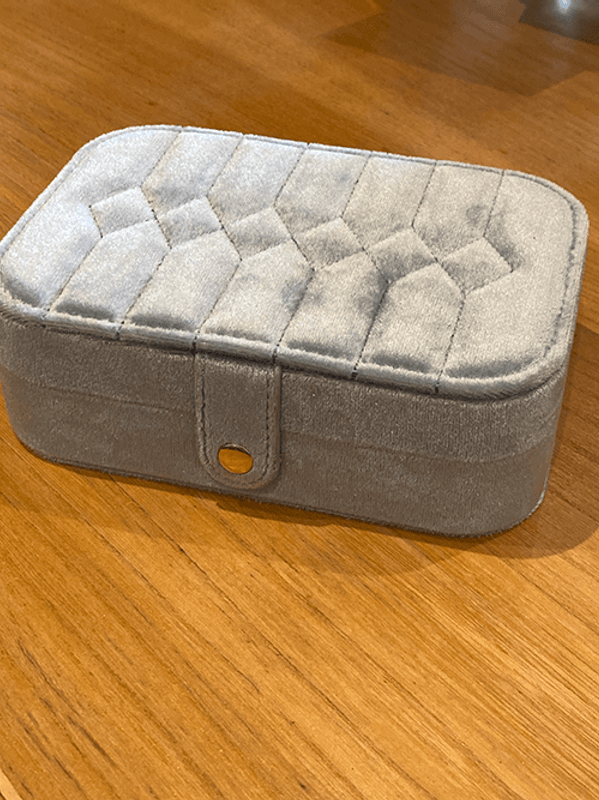 Smykkeskrin Medium, Lyseblå