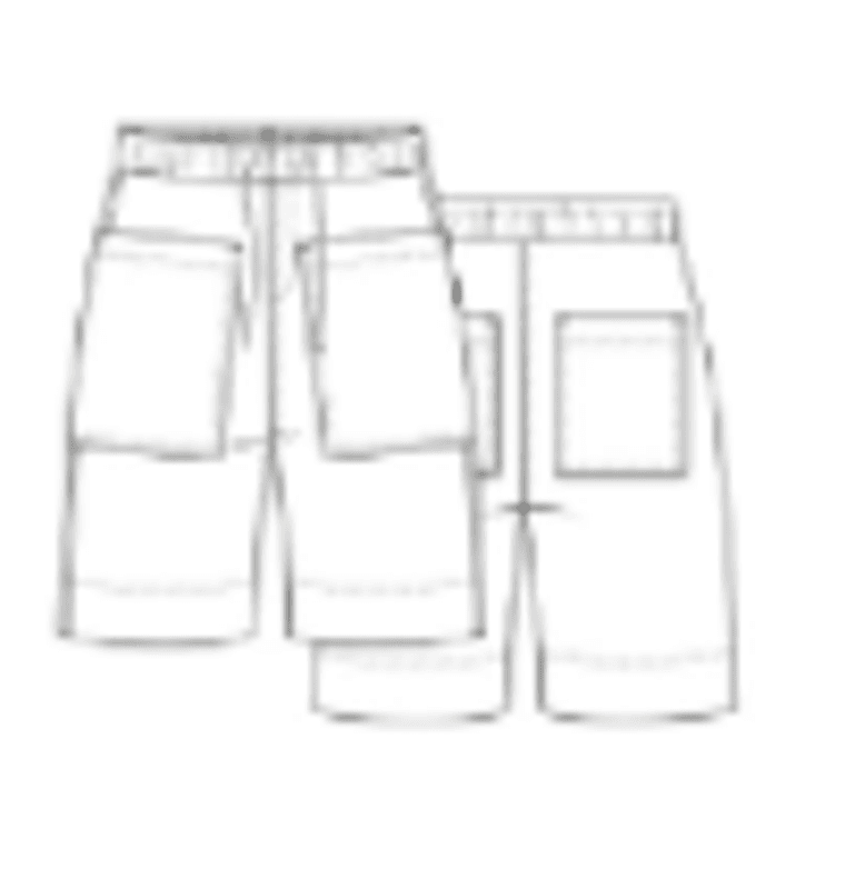 11030 Shorts, Blush, Lin